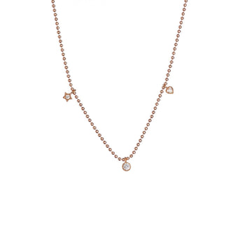 Collana Alisia da donna AL1248-ROSATO-BIANCO-1