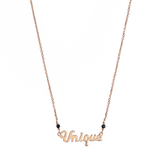 Collana Alisia da donna AL1280C-ROSATO-NERO-2