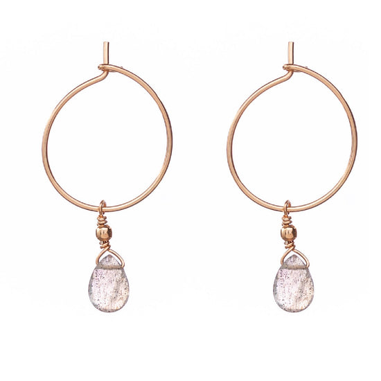 Orecchini Alisia da donna AL1283-ROSATO-LABRADORITEBIANCO-1