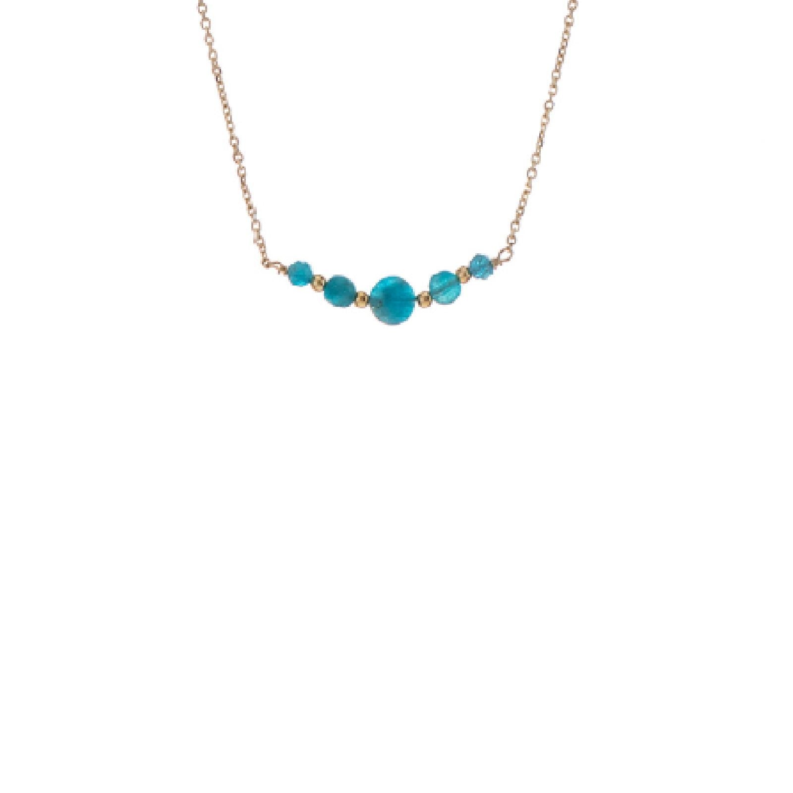 Collana Alisia da donna AL1577-ROSATO-APATITE-1