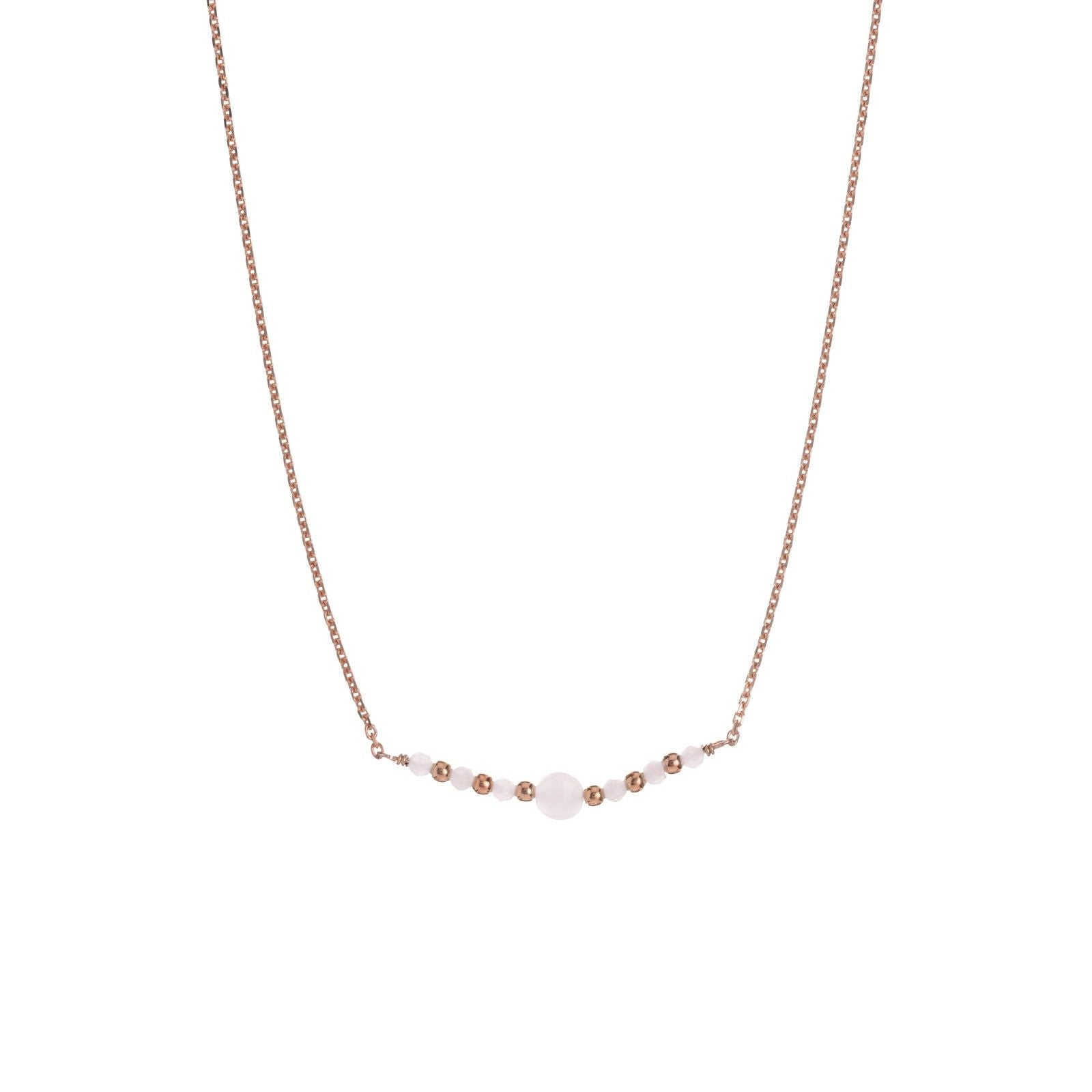 Collana Alisia da donna AL1577-ROSATO-CALCEDONIO-1