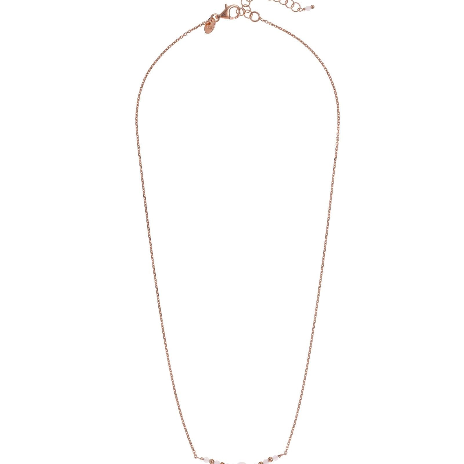 Collana Alisia da donna AL1577-ROSATO-CALCEDONIO-2