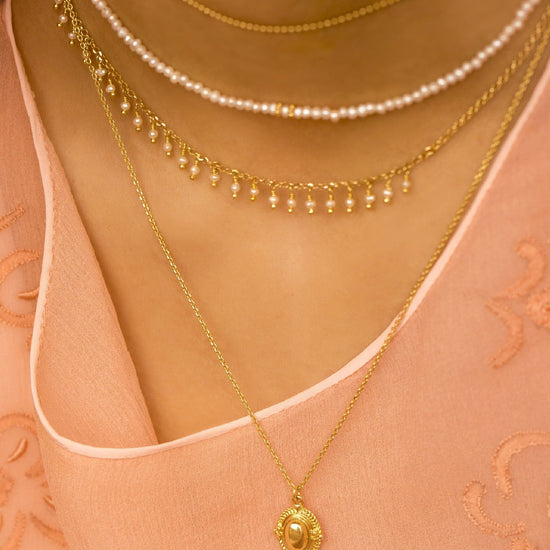 Collana Alisia da donna AL1628-ROSATO-PERLA-3