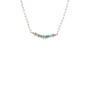 Collana Alisia da donna AL2340-ROSATO-AMAZZONITE-1