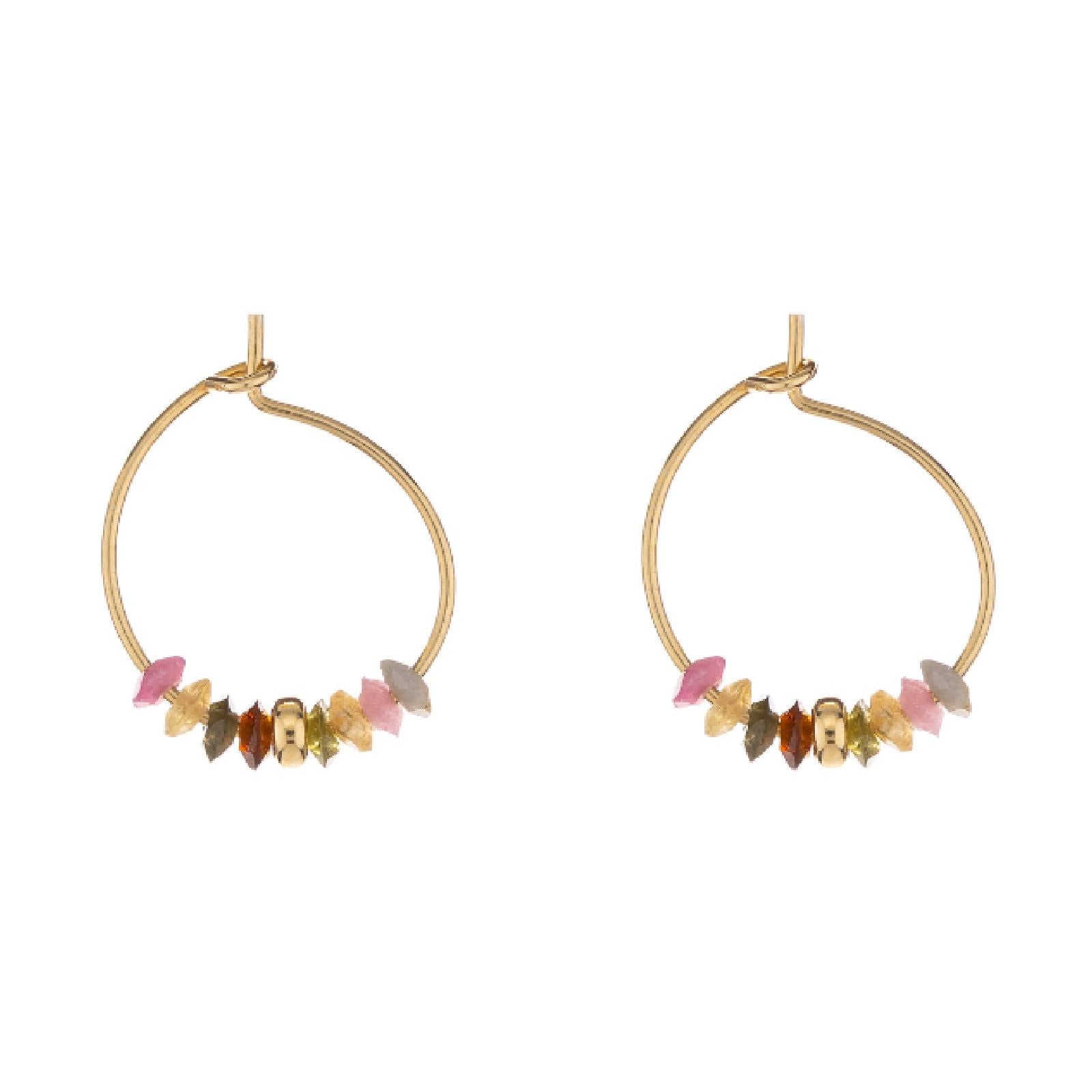 Orecchini Alisia da donna AL2349-ORO-TORMALINA-1