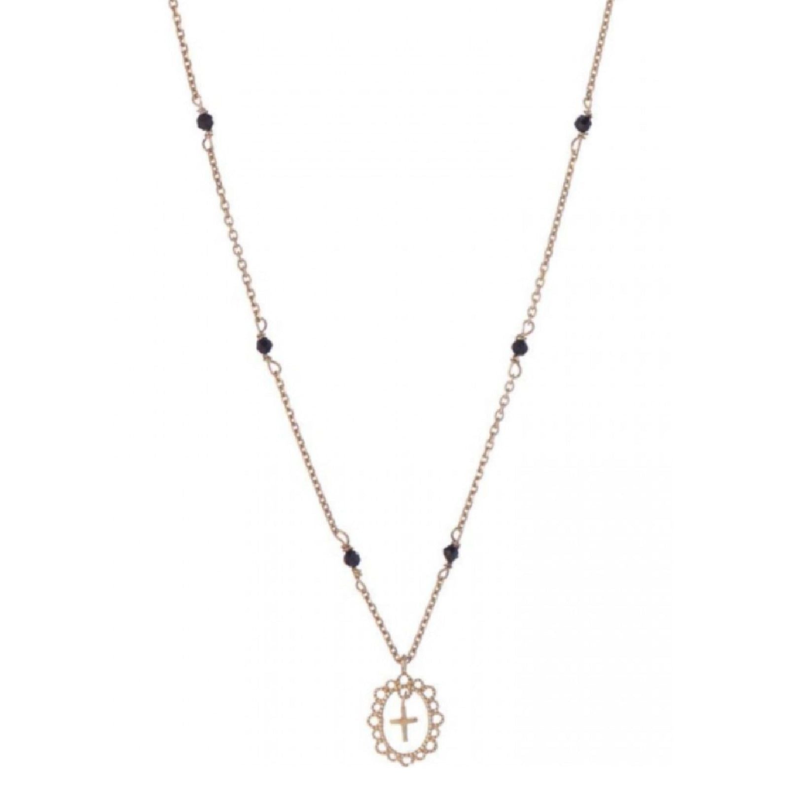 Collana Alisia da donna AL2353-ORO-SPINELLO-1