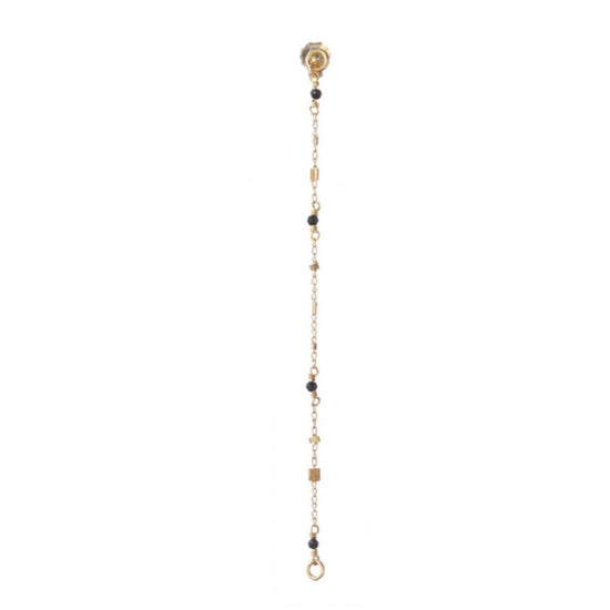 Orecchino singolo Alisia da donna AL2434S-ORO-NERO-1