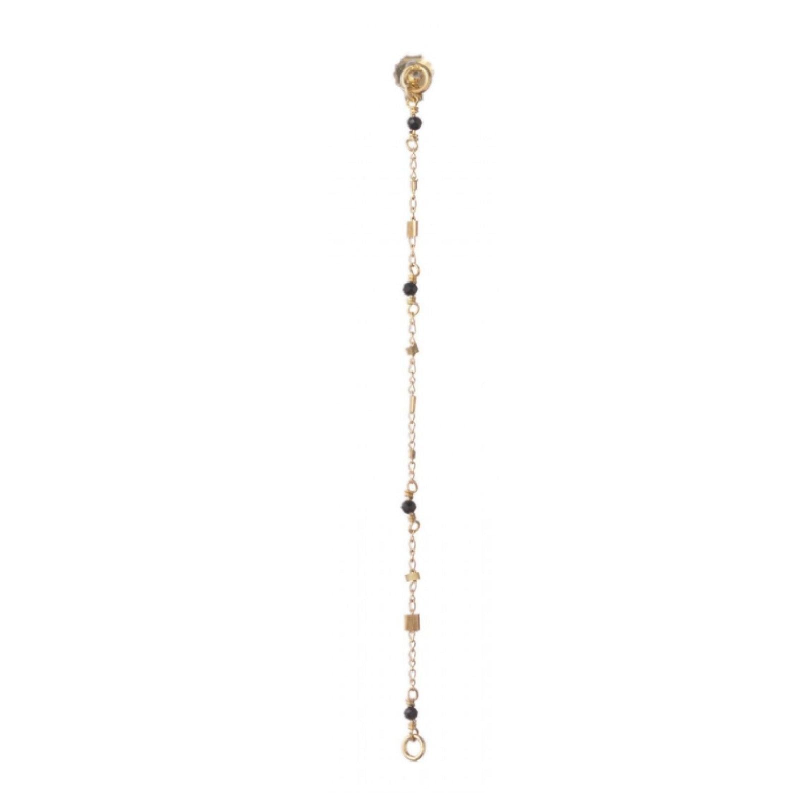 Orecchino singolo Alisia da donna AL2434S-ORO-NERO-1