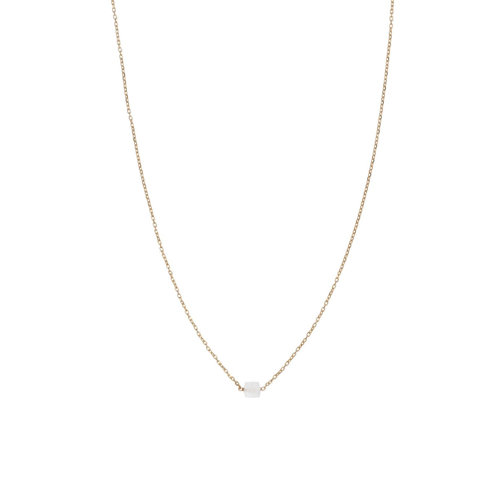 Collana Alisia da donna AL2533-ORO-PIETRALUNABIANCA-1