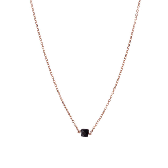 Collana Alisia da donna AL2533-ROSATO-AGATANERA-1