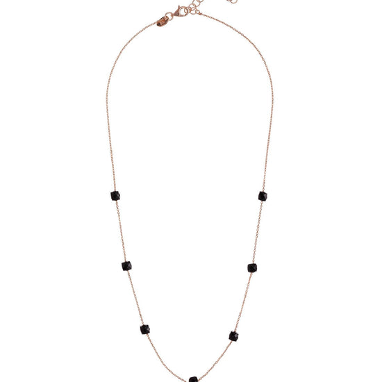 Collana Alisia da donna AL2535-ROSATO-AGATANERA-2