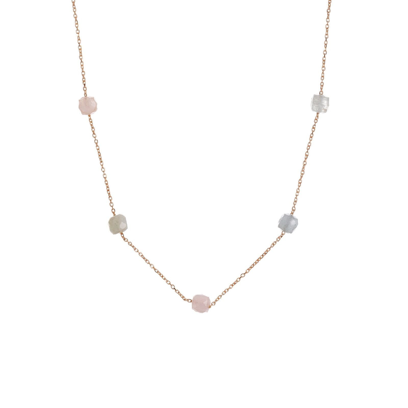 Collana Alisia da donna AL2535-ROSATO-MORGANITE-1