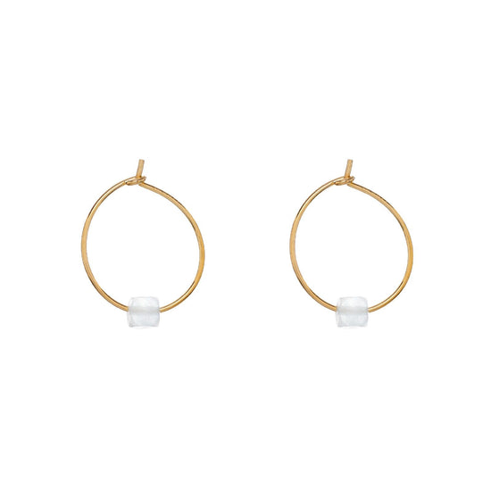 Orecchini Alisia da donna AL2536-ORO-PIETRALUNABIANCA-1