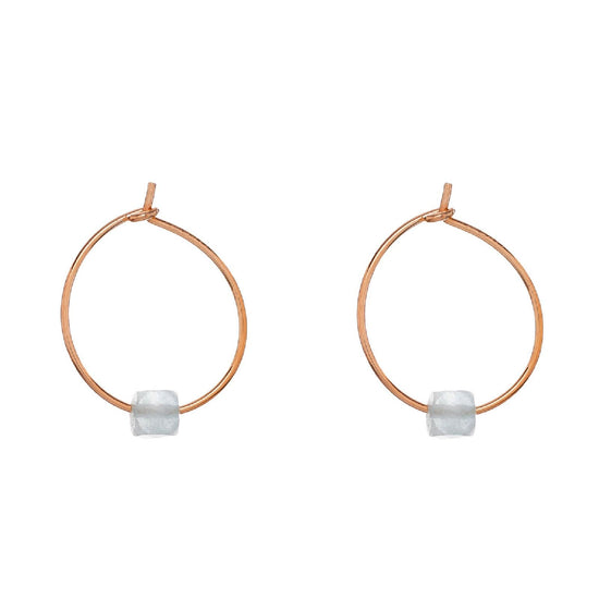 Orecchini Alisia da donna AL2536-ROSATO-ACQUAMARINA-1