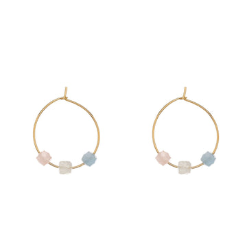 Orecchini Alisia da donna AL2537-ORO-MORGANITE-1