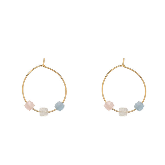 Orecchini Alisia da donna AL2537-ORO-MORGANITE-1