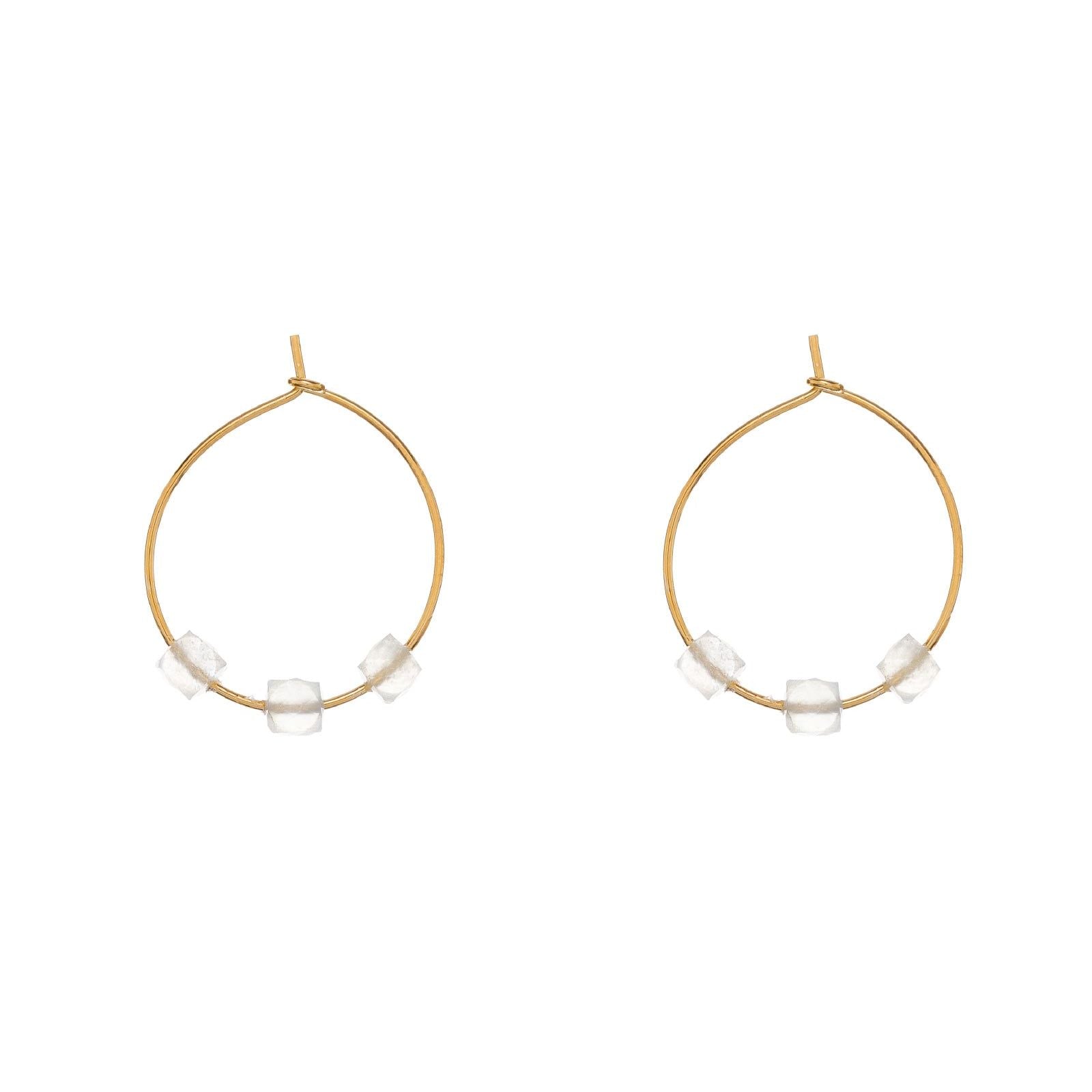 Orecchini Alisia da donna AL2537-ORO-PIETRALUNABIANCA-1