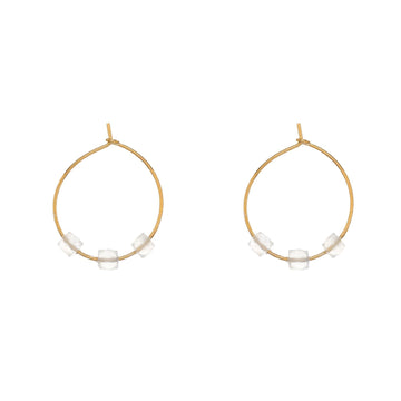 Orecchini Alisia da donna AL2537-ORO-PIETRALUNABIANCA-1