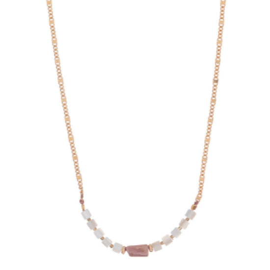 Collana Alisia da donna AL2557-ROSATO-OPALEROSA-1