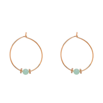 Orecchini Alisia da donna AL3060-ROSATO-AMAZZONITE-1