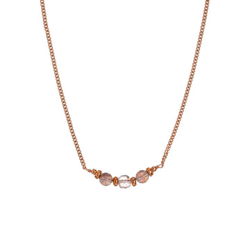 Collana Alisia da donna AL3109-ROSATO-LABRADORITE-1