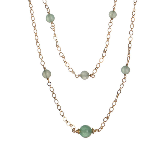 Collana Alisia da donna AL3131-ORO-AVVENTURINA-1