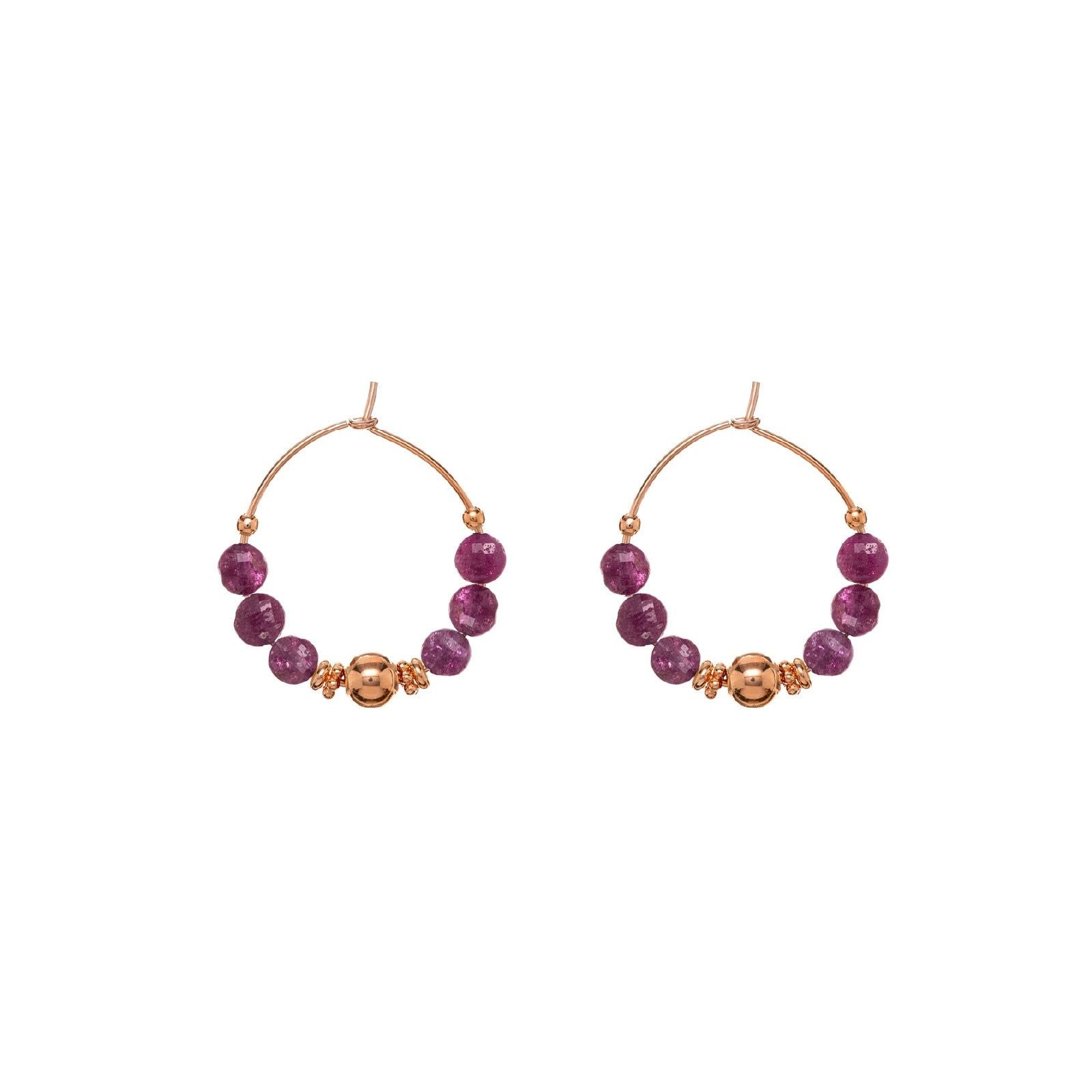 Orecchini Alisia da donna AL3525A-ROSATO-RUBINO-1