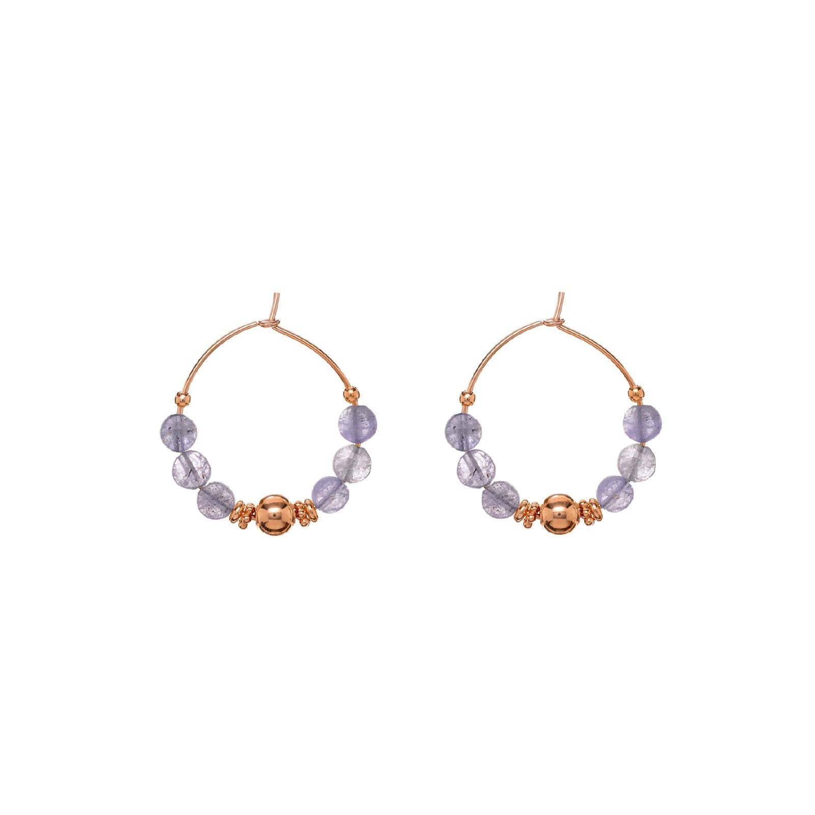 Orecchini Alisia da donna AL3525A-ROSATO-TANZANITE-1