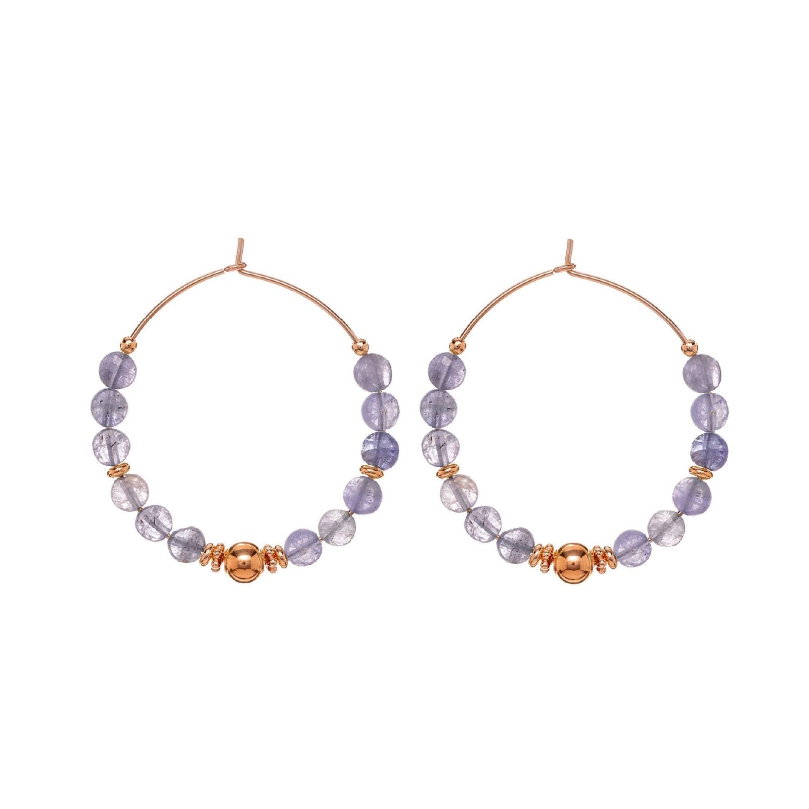 Orecchini Alisia da donna AL3525B-ROSATO-TANZANITE-1