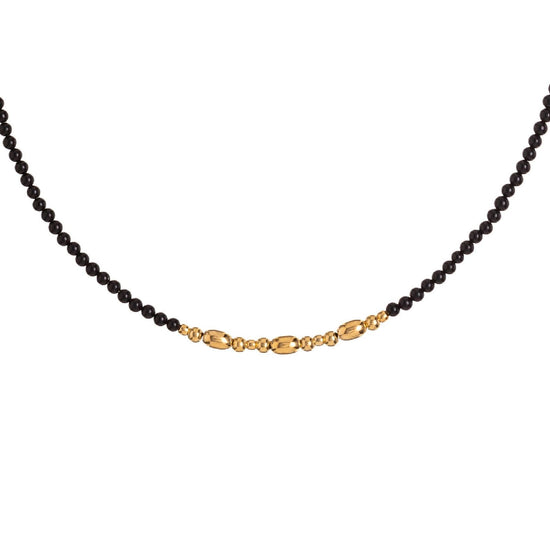 Collana Alisia da donna AL3588-ORO-AGATANERA-1