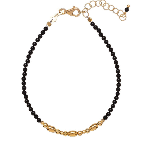 Bracciale Alisia da donna AL3589-ORO-AGATANERA-1