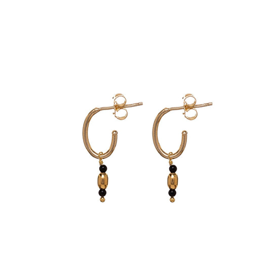 Orecchini Alisia da donna AL3592-ORO-AGATANERA-1