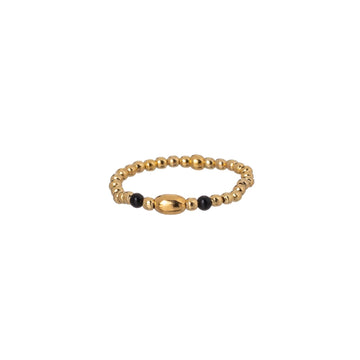 Anello Alisia da donna AL3617-17-ORO-AGATANERA-1