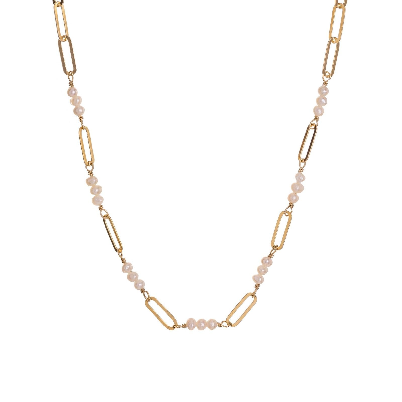 Collana Alisia da donna AL3679-ORO-PERLA-1