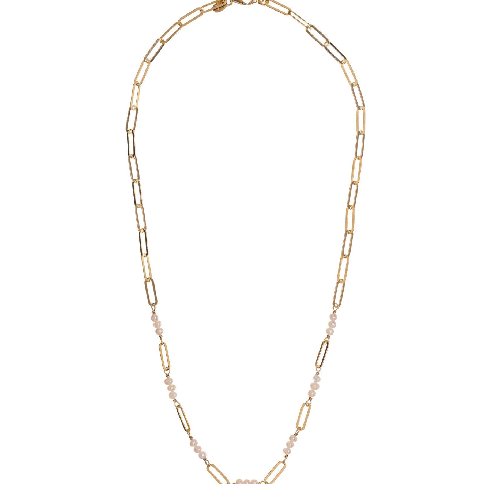 Collana Alisia da donna AL3679-ORO-PERLA-2