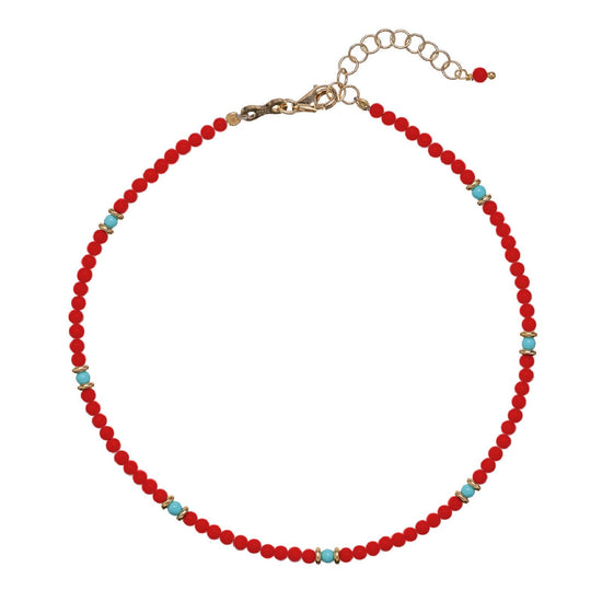 Cavigliera Alisia da donna AL3825-ORO-CORALLOTURCHESE-1
