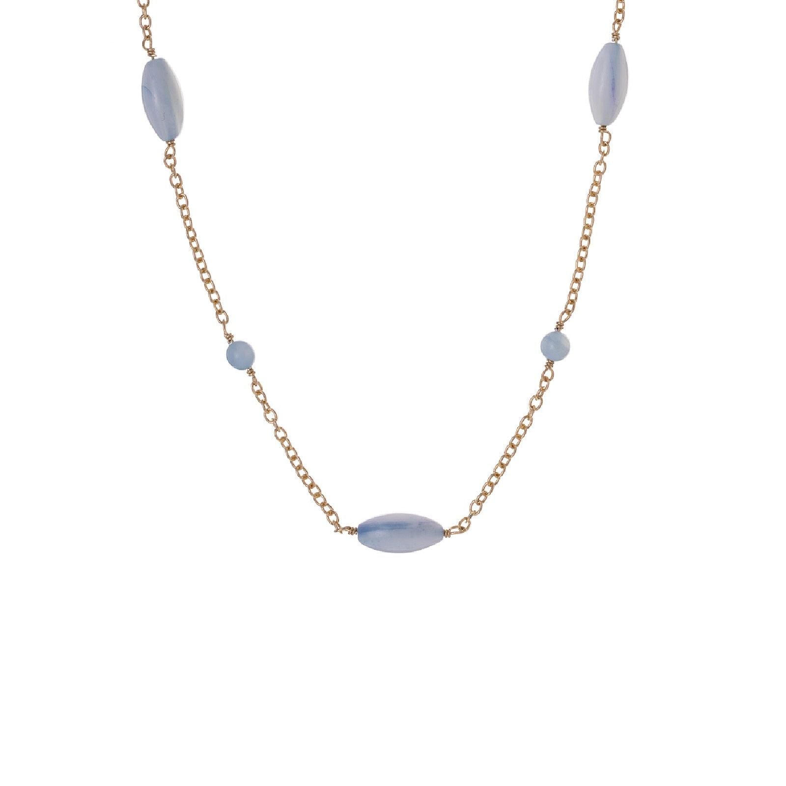 Collana Alisia da donna AL3850-ORO-AZZURRO-1