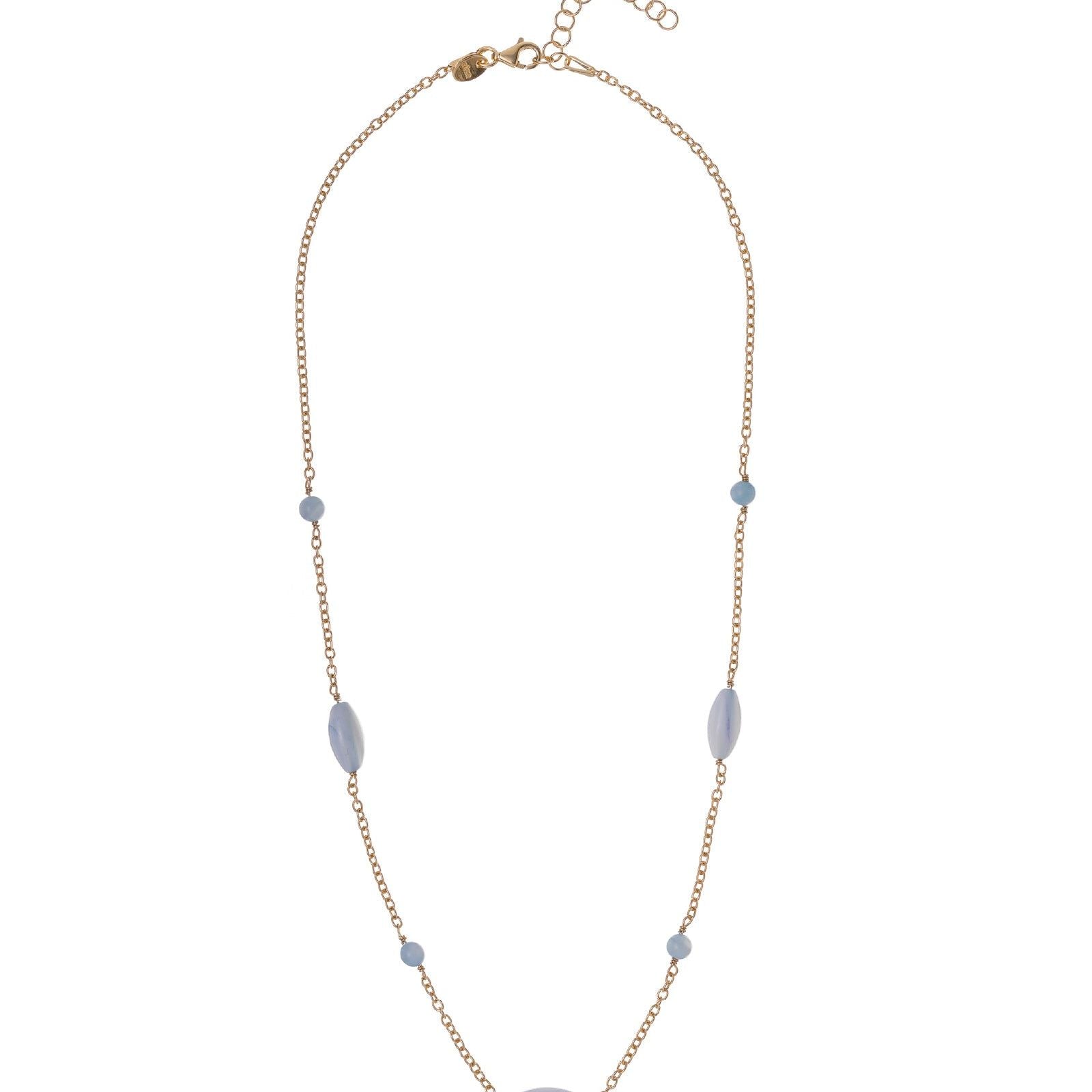 Collana Alisia da donna AL3850-ORO-AZZURRO-2