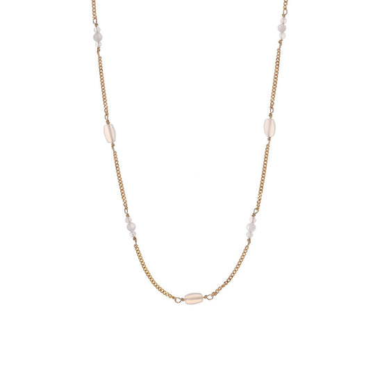 Collana Alisia da donna AL3884-ORO-PIETRALUNABIANCA-1