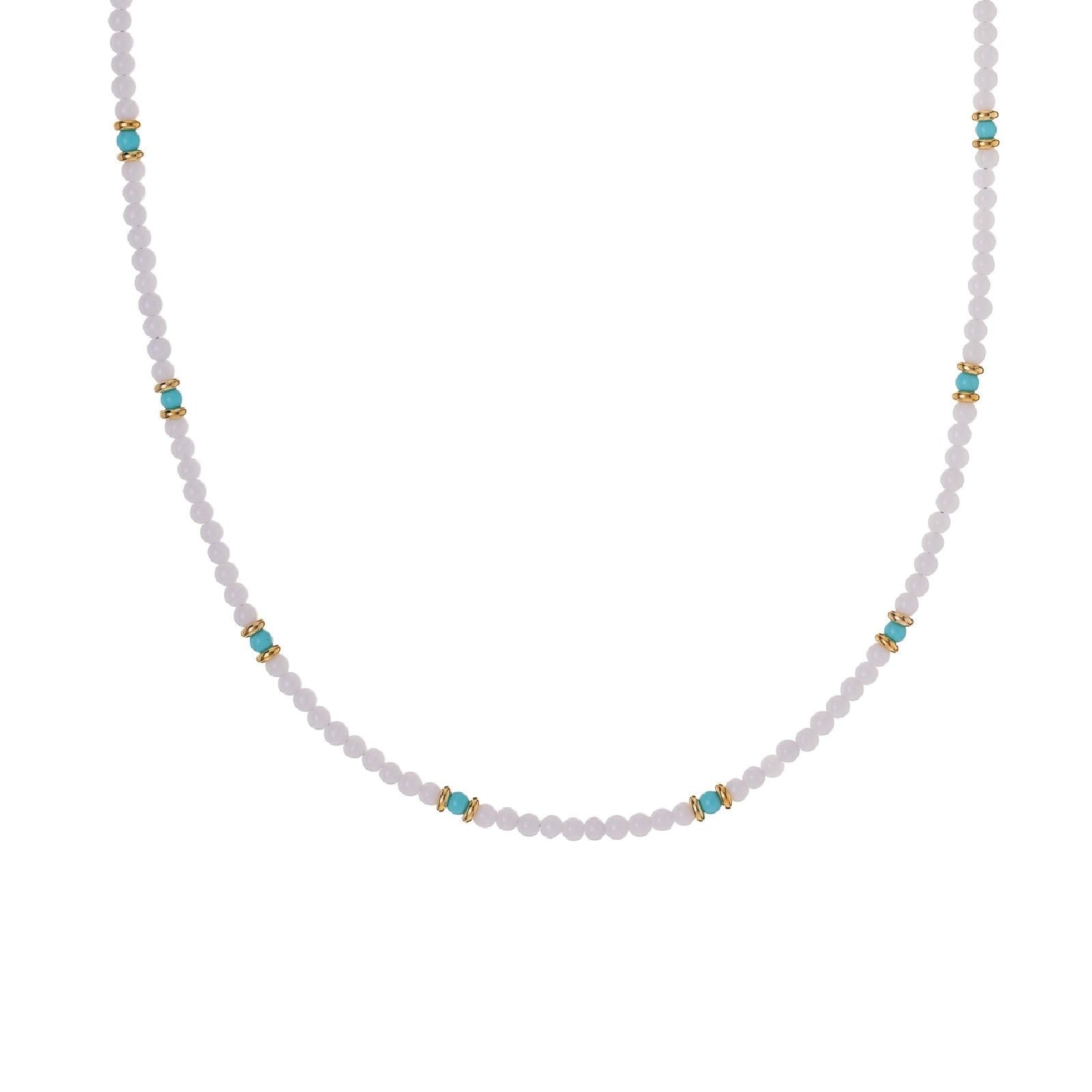 Collana Alisia da donna AL3955-ORO-BIANCOTURCHESE-1
