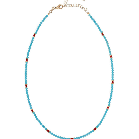 Collana Alisia da donna AL3955-ORO-TURCHESECORALLO-2