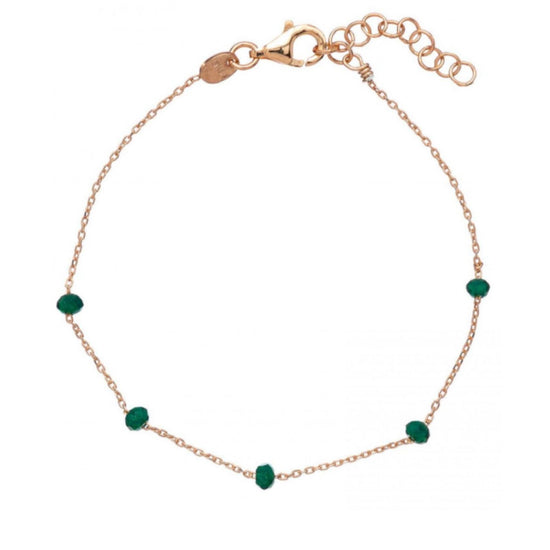 Bracciale Alisia da donna AL879-ROSATO-VERDE-SCURO-1