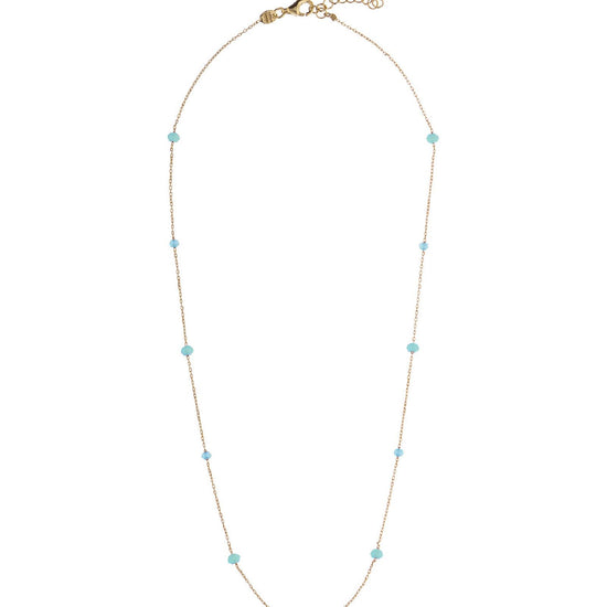 Collana Alisia da donna AL880-ORO-TURCHESE-2