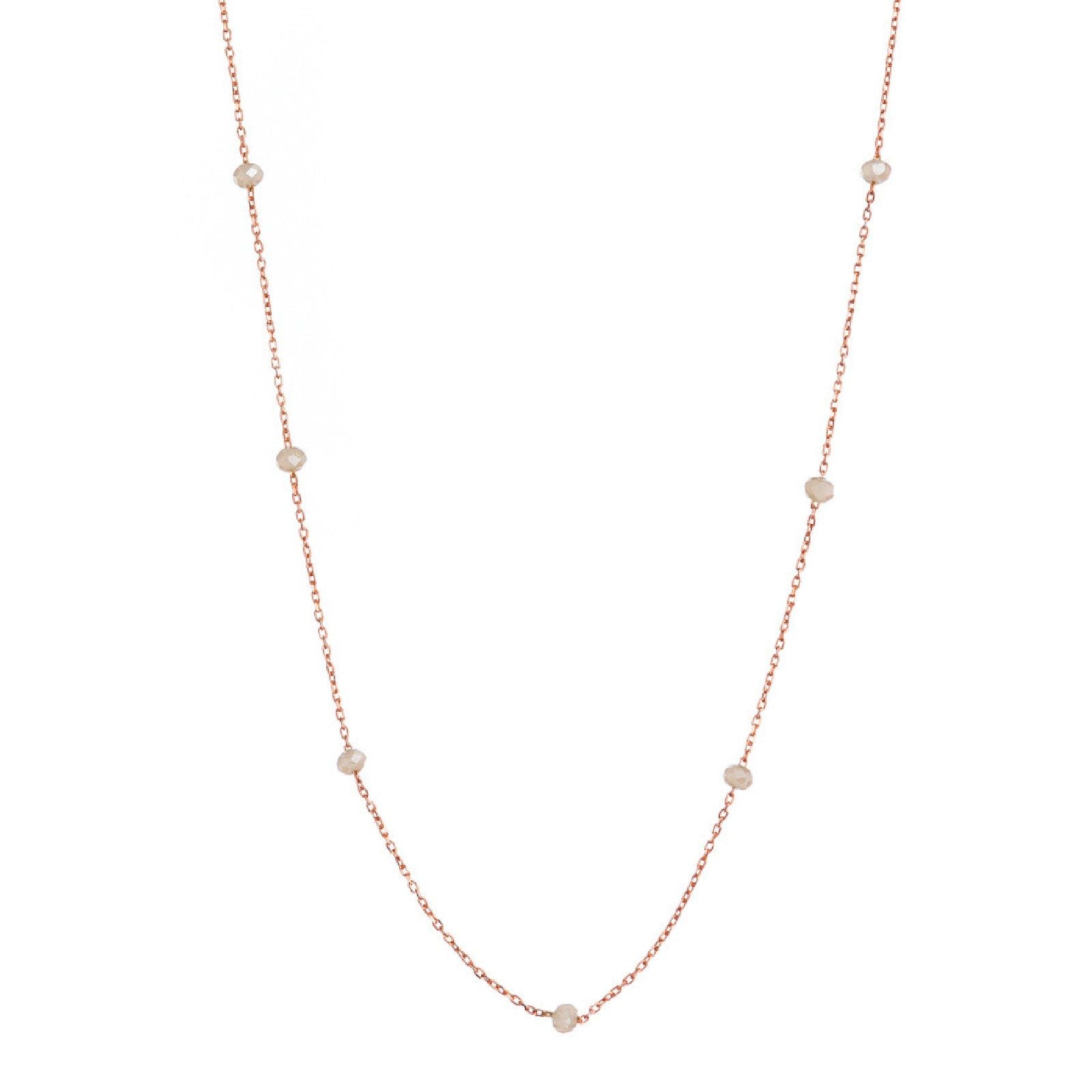 Collana Alisia da donna AL880-ROSATO-BEIGE-1