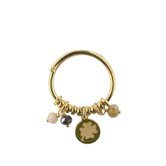 Anello Rue Des Mille Gipsy Chic Tierra da donna AN-GIP-1-V4-W-AU-1