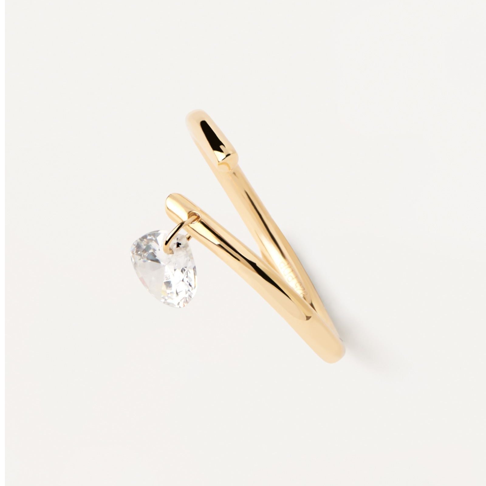 Anello PDPAOLA Essential Aqua Gold da donna AN01-959-2