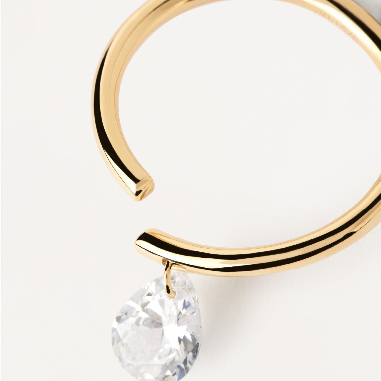 Anello PDPAOLA Essential Aqua Gold da donna AN01-959-4