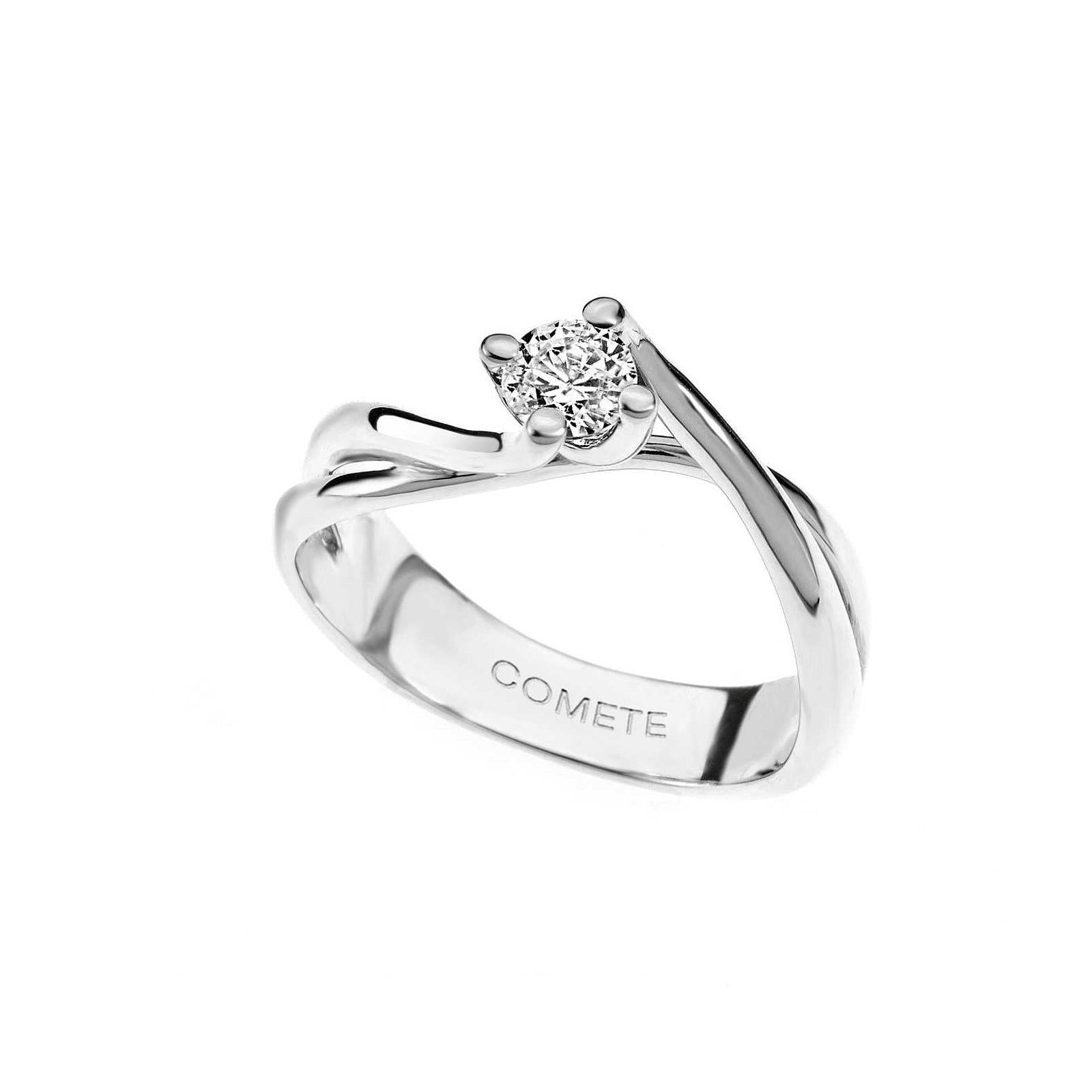 Anello solitario comete sales