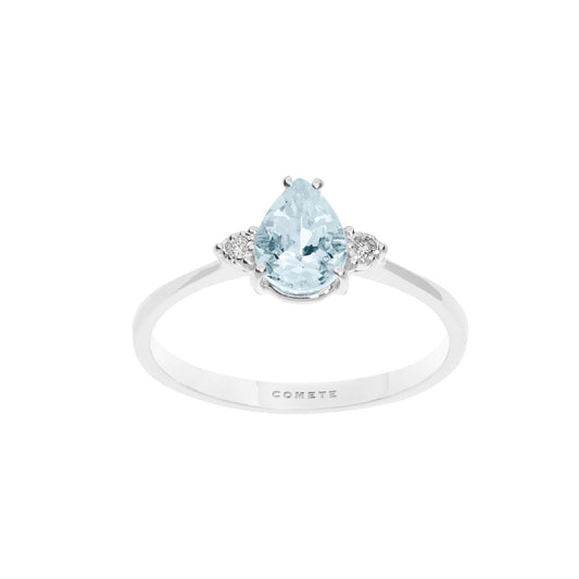 Anello Comete Fantasia di Acquamarina da donna ANQ307-1