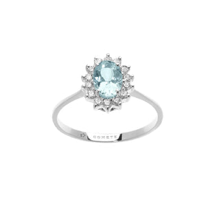 Anello Comete Azzurra Prestige da donna